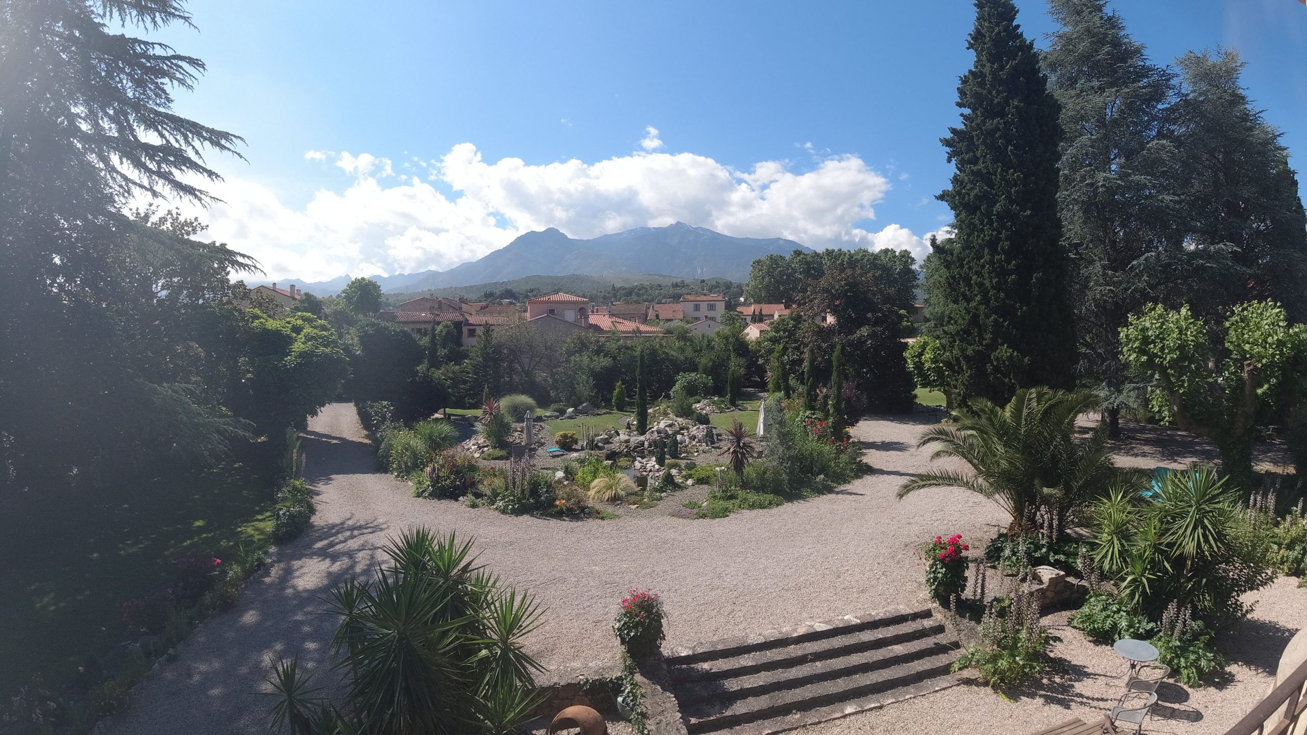 view from canigou room